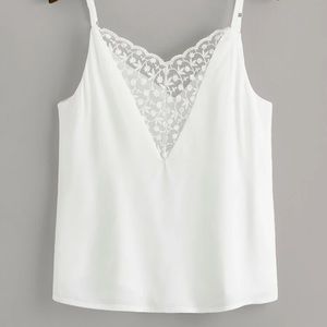 White Lace Camisole